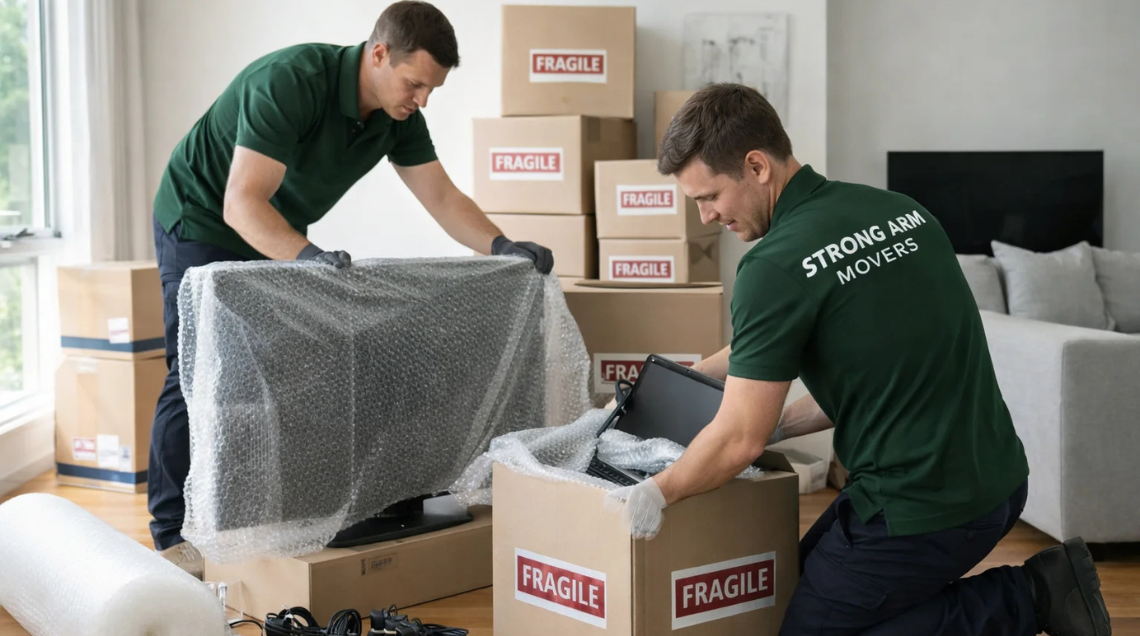 How to Protect Your Electronic Devices While Moving